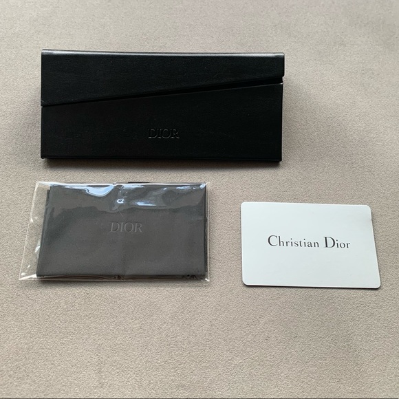 NWT DIOR Link3F Sunglasses Square Tortoise Gold - Picture 4 of 16